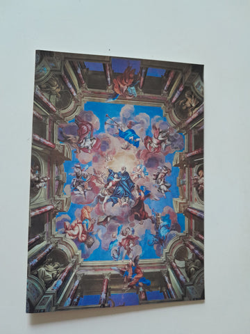 AK Stiftskirche Ossiach. Glorifizierung des hl. Benedikt im Benediktussaal.