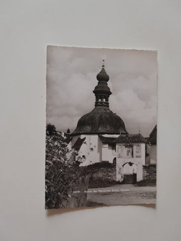 AK Karner der Pfarrkirche Sirnitz.