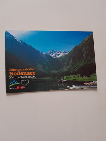Prospekt Panoramastraßen Bodensee Naturschutzgebiet.