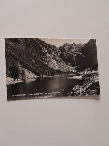 AK Schladminger Tauern. Bodensee im Seewigtal. (1960)