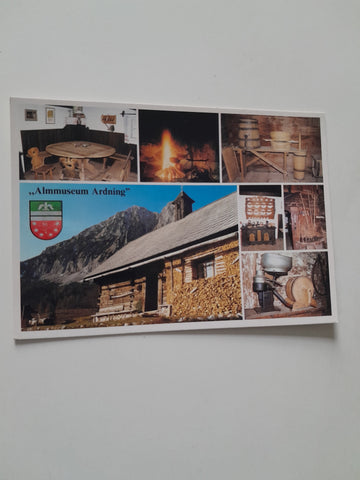 AK Almmuseum Ardning. Stützpunkthütte der Steierm. Berg- u. Naturwacht.