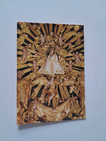 AK Wallfahrtskirche Frauenberg. Detail v. Hochaltar.