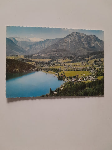 AK Alt Aussee mit Dachstein und Sarstein.