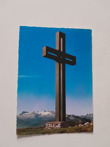 AK Ausseer Land. Altaussee Loser. Kreuz am Losergipfel.