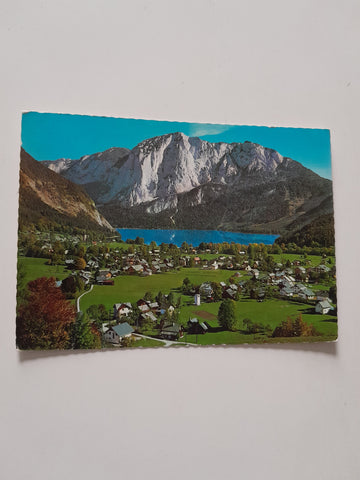 AK Ausseer Land. Altaussee mit Trisselwand.