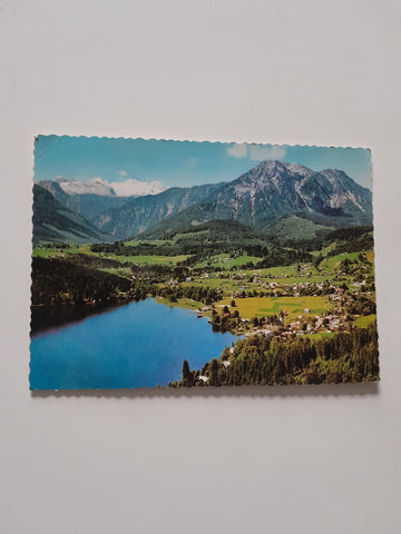 AK Ausseer Land. Altaussee mit Dachstein.