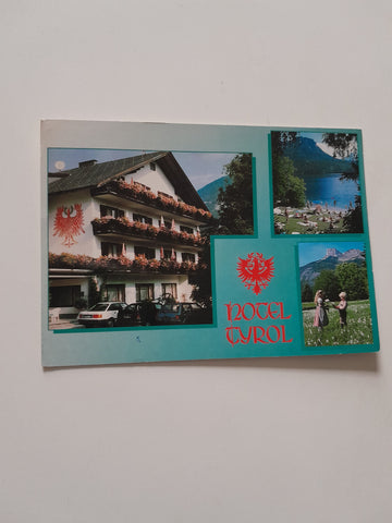 AK Altaussee, Puchen 258. Hotel Tyrol. Familie Nagy.