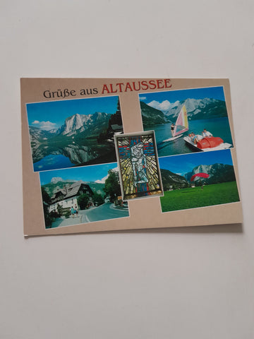 AK Grüße aus Altaussee.