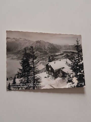 AK Loserhütte Blick geg. Alt Aussee mit Sarstein.