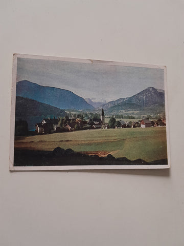 AK Alt Aussee mit Dachstein und Sarstein.