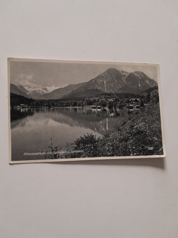AK Altausseersee mit Dachstein u. Sarstein. (1933)
