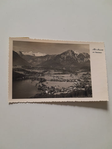 AK Alt Aussee mit Dachstein.