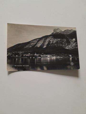 AK Altaussee mit Loser. (1936/37)