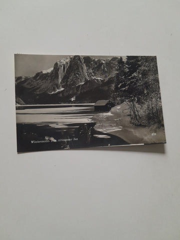 AK Wintermotiv. Der Altausseer See.