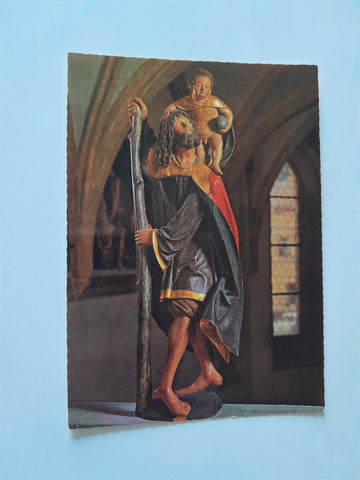 AK Bad Aussee. Spitalkirche. St. Christophorus.