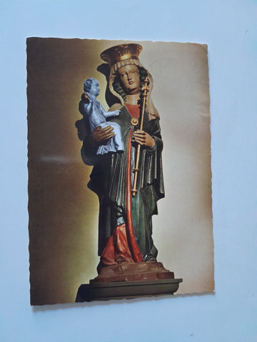 AK Bad Aussee. Spitalkirche. Madonna.