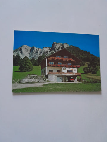 AK Bad Aussee. Untertressen 37. Gasthof Pension Trisselwand. Hans und Ida Rastl.