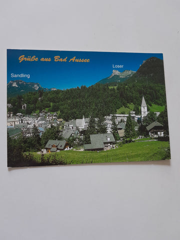 AK Grüße aus Bad Aussee.