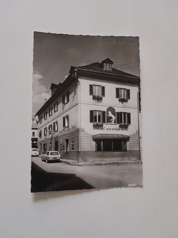 AK Bad Aussee. Gasthof zum weißen Rößl.