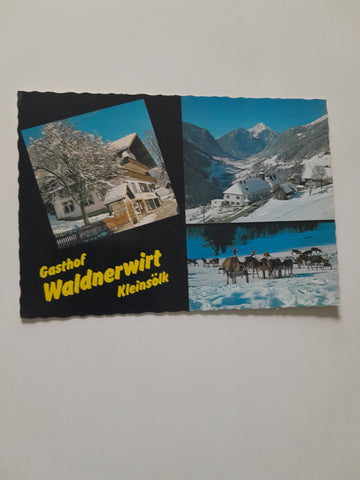 AK Stein an der Enns. Gasthof Waldnerwirt Familie Koller. Kleinsölk.