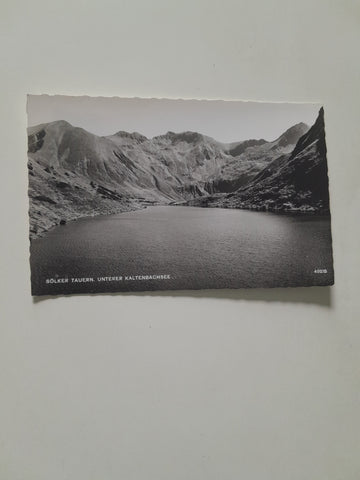 AK Sölker Tauern. Unterer Kaltenbachsee. (1965)