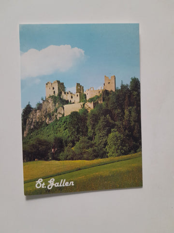 AK Burgruine Gallenstein. St. Gallen.