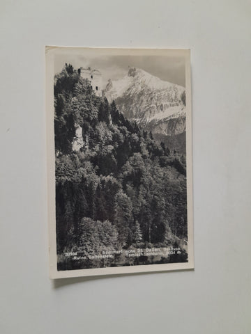 AK St. Gallen. Ruine Gallenstein.
