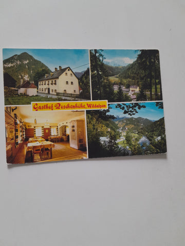 AK Wildalpen 23. Gasthof Poschenhöhe. Kollnegg Alexander.