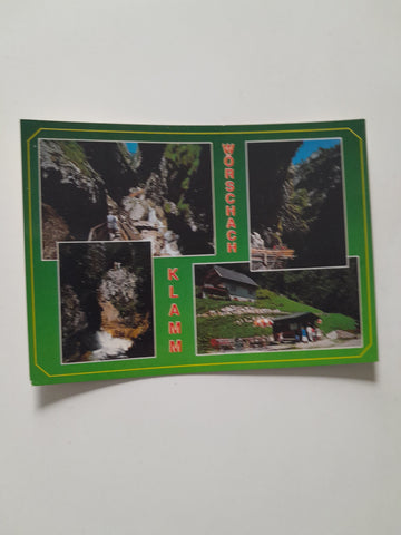 AK Wörschach Klamm.
