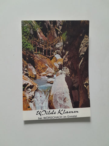 AK Wilde Klamm bei Wörschach.