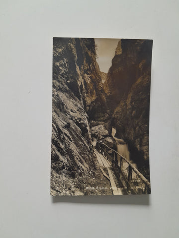 AK Wilde Klamm. Wörschach.