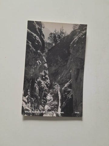 AK Wilde Klamm. Wörschach.
