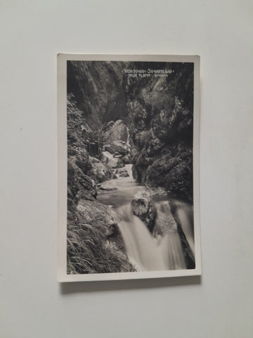 AK Wörschach. Wilde Klamm. Eingang. (1931)
