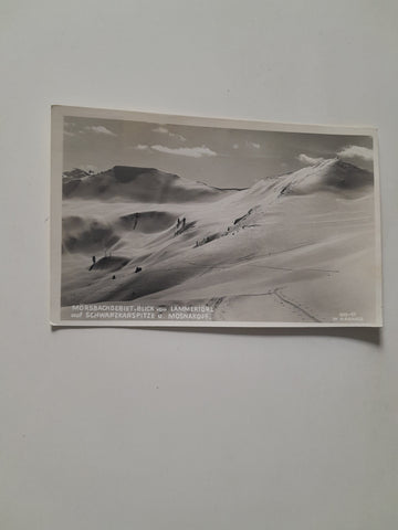 AK Mörsbachgebiet Blick vom Lämmertörl auf Schwarzkarspitze u. Mösnakopf.