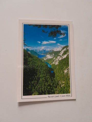 AK Ausseer Land 3-Seen-Blick. Grundlsee, Toplitzsee, Kammersee.