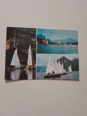 AK Segelsport am Grundlsee Korsar-Regatta Clubhaus des Steirischen Yacht Clubs.