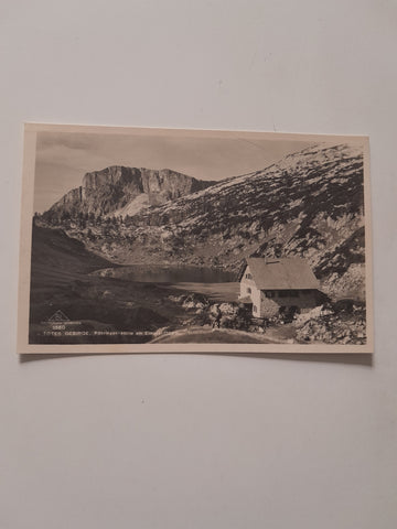AK Totes Gebirge Pühringer-Hütte. (1927)