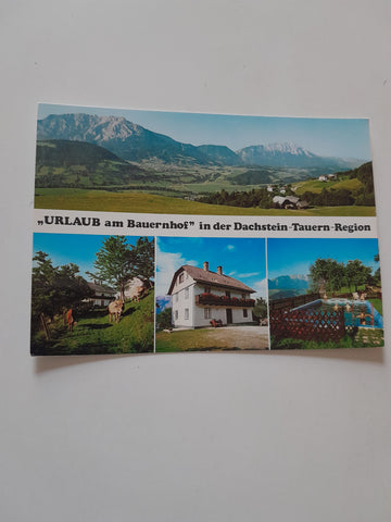 AK Urlaub am Bauernhof Lorenz und Anna Zeiler vlg. Gupf. Michaelerberg 32.