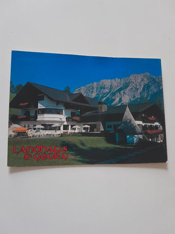 AK Gröbming 555. Silencehotel Landhaus St. Georg. Fam. K. Langs.