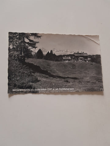 AK Brünnerhütte am Stoderzinken. (1955)