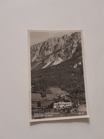 AK Gröbming. Kuranstalt mit Kamm. (1934-35)