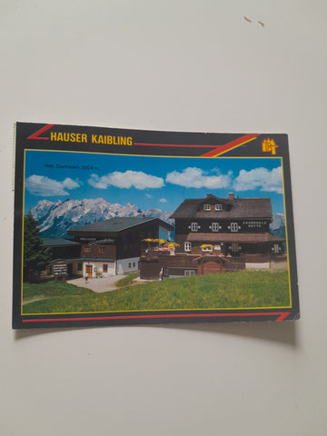 AK Krummholzhütte am Hauser Kaibling A. u. W. Snehotta.