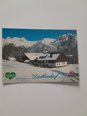 AK Haus im Ennstal. Dirtlerhof Familie Promok.