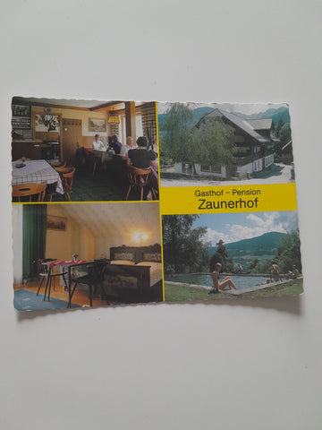 AK Haus. Birnberg 17. Gasthof Pension Zaunerhof.