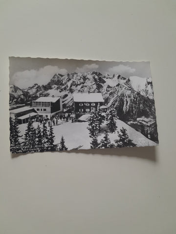 AK Krummholzhütte mit Dachstein.