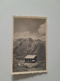 AK Krummholzhütte gegen Dachstein.