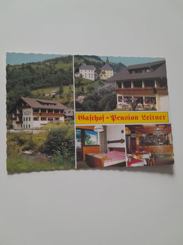 AK Donnersbach. Gasthof Pension Leitner.