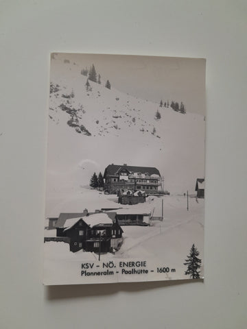 AK Planneralm Paalhütte. KSV-NÖ. Energie.