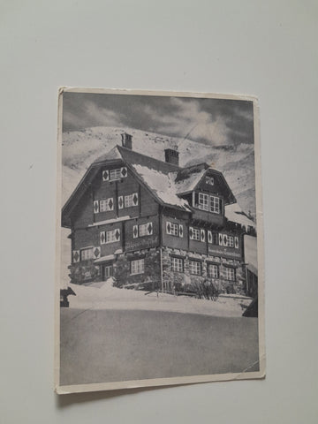 AK Donnersbacher Tauernhaus im Plannerkessel.