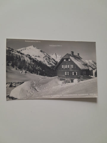 AK Schigebiet Planneralpe. Donnersbacher Tauernhaus.